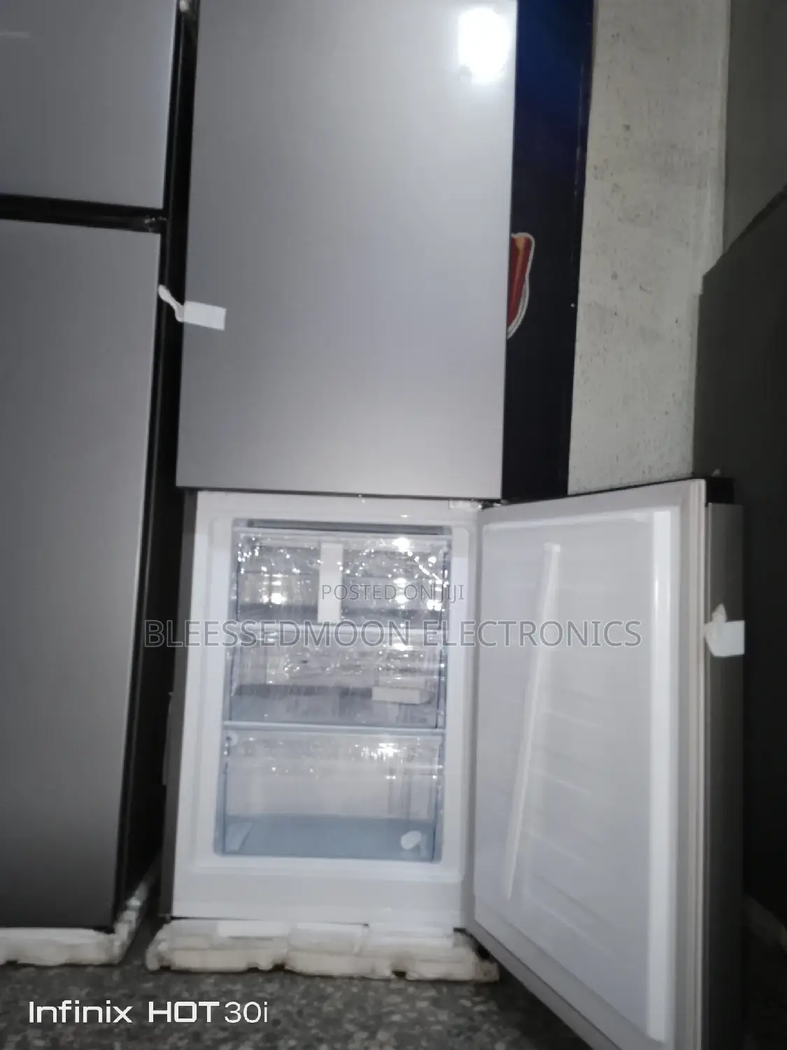 Hisense Standing Fridge Inverter Voltage Down Freezer
