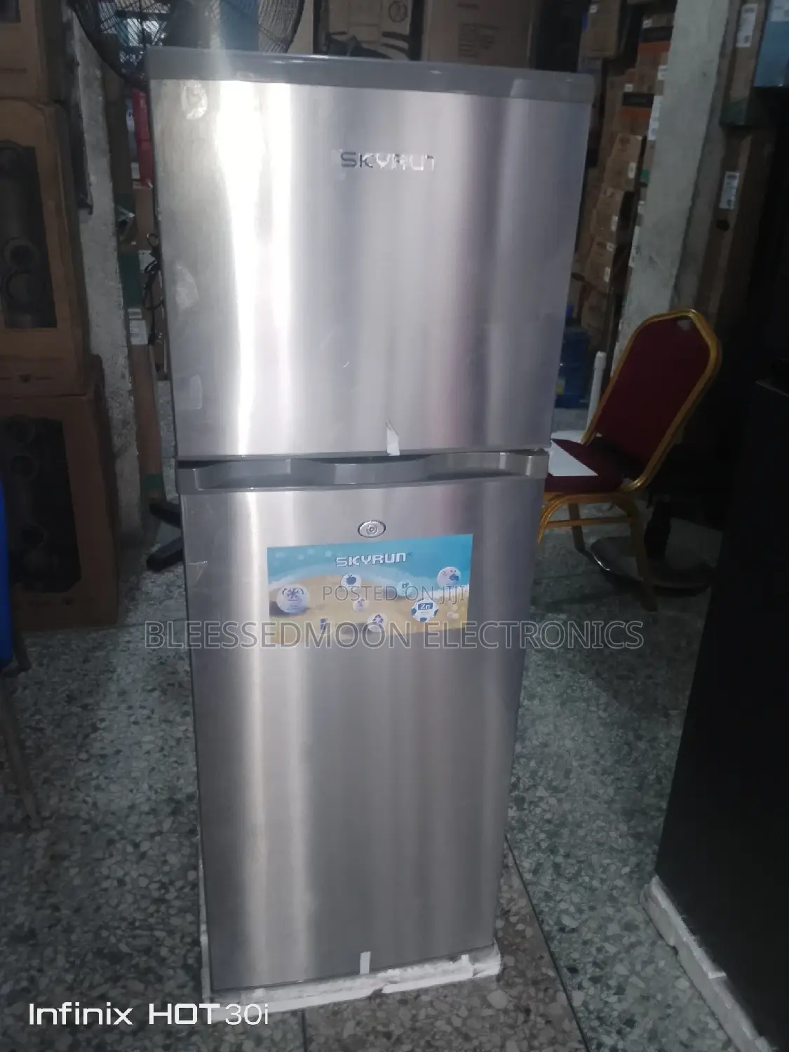 Skyrun Inverter Standing Fridge 3 Years Warranty