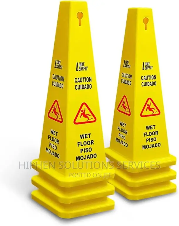 Floor Safety Cone For Hospital School Office