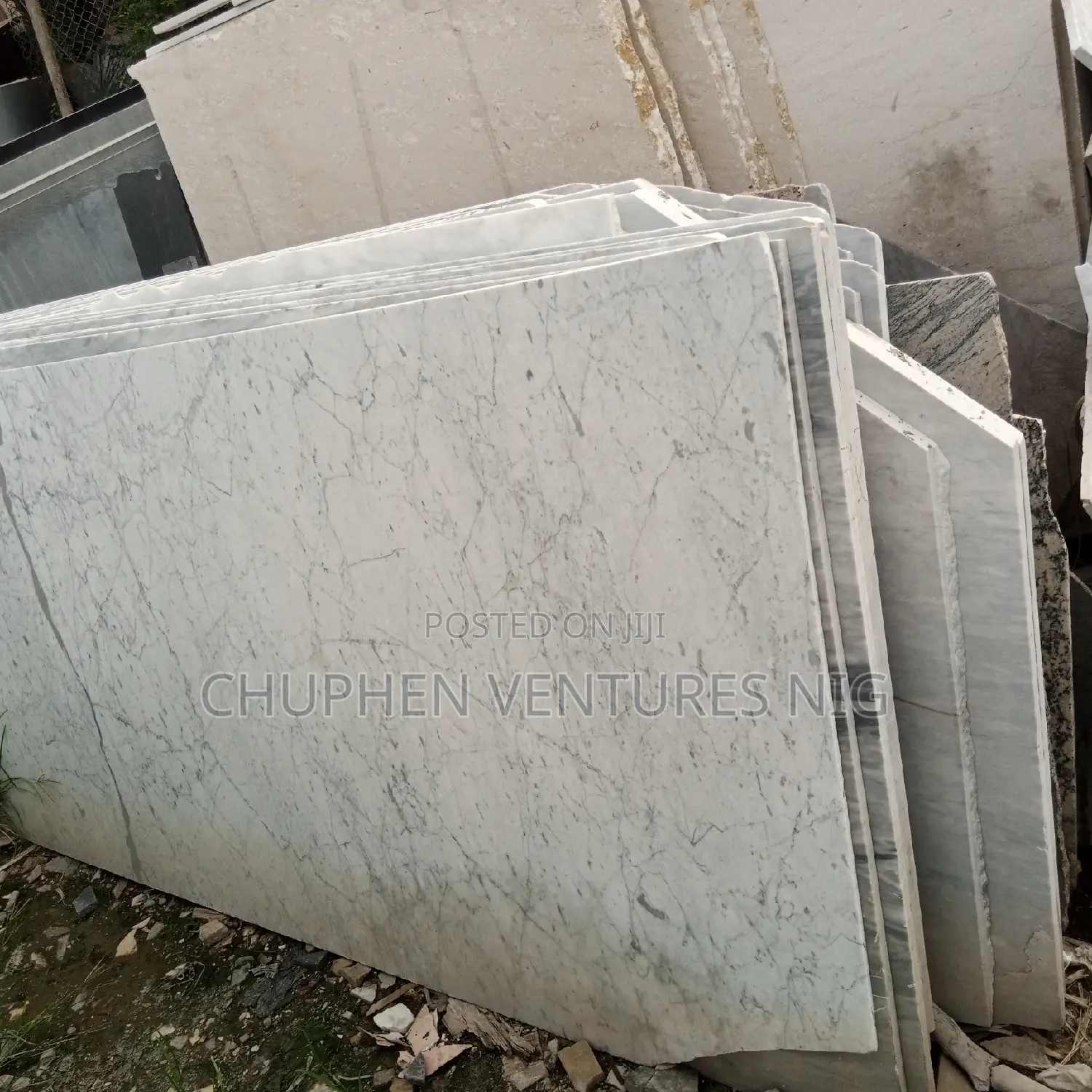 White Carrara Marble for Floor and Wall