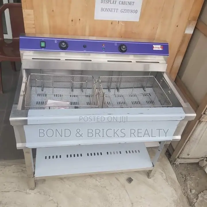Standing Double Deep Fryer