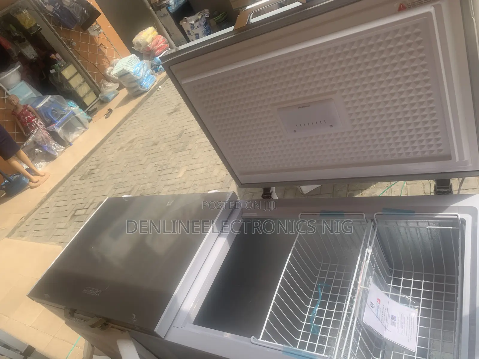 Scanfrost 600 Liters Double Door Inverter Chest Freezer