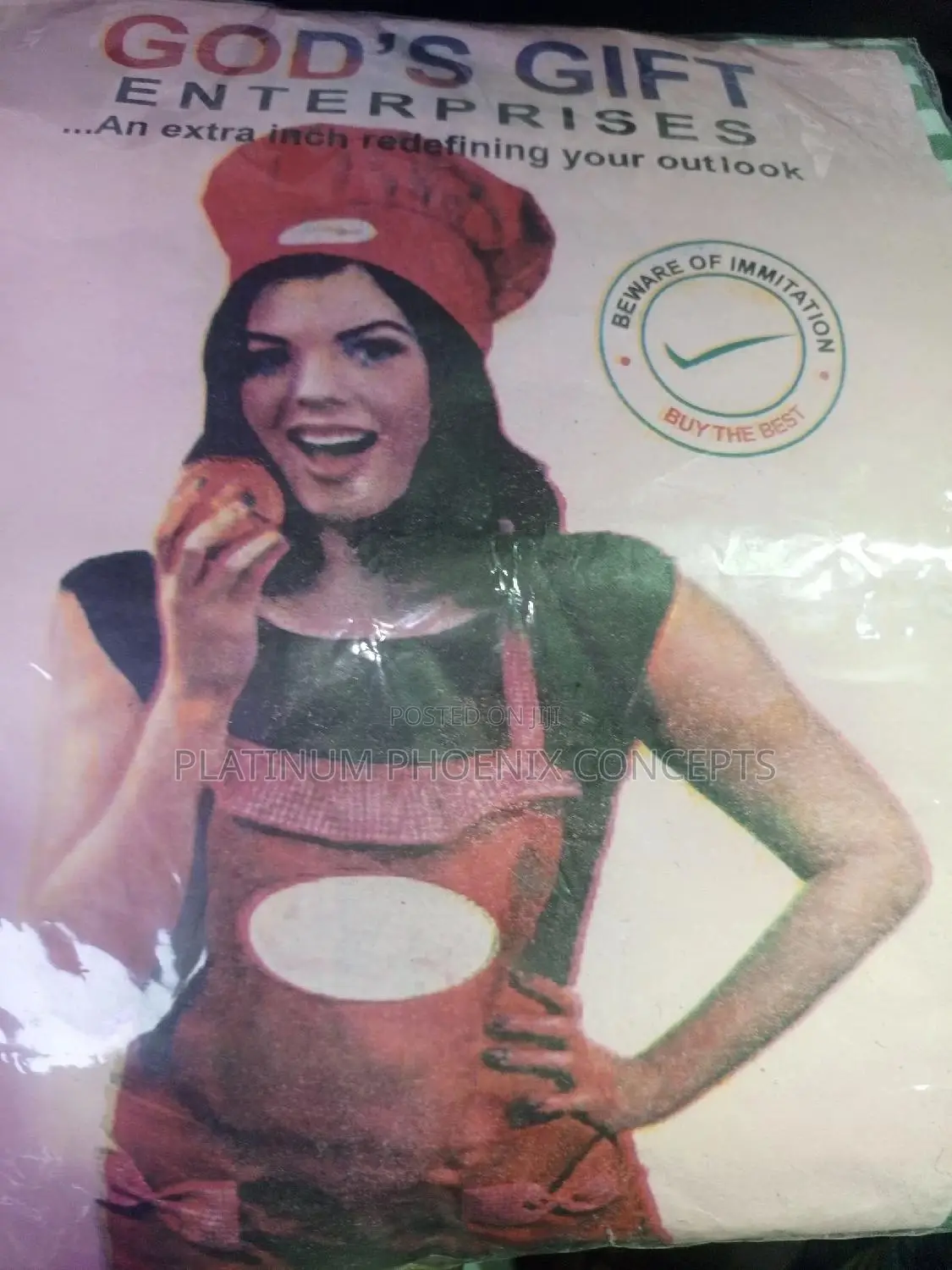 Chefs Apron With Cap