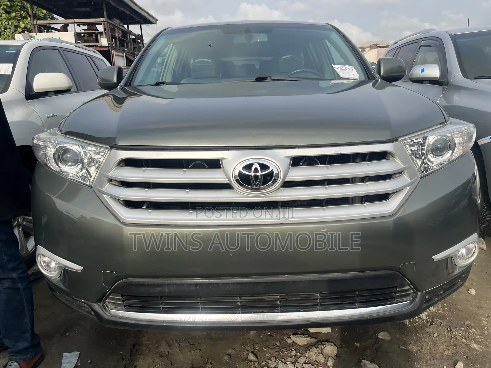 Toyota Highlander Limited 2011 Green