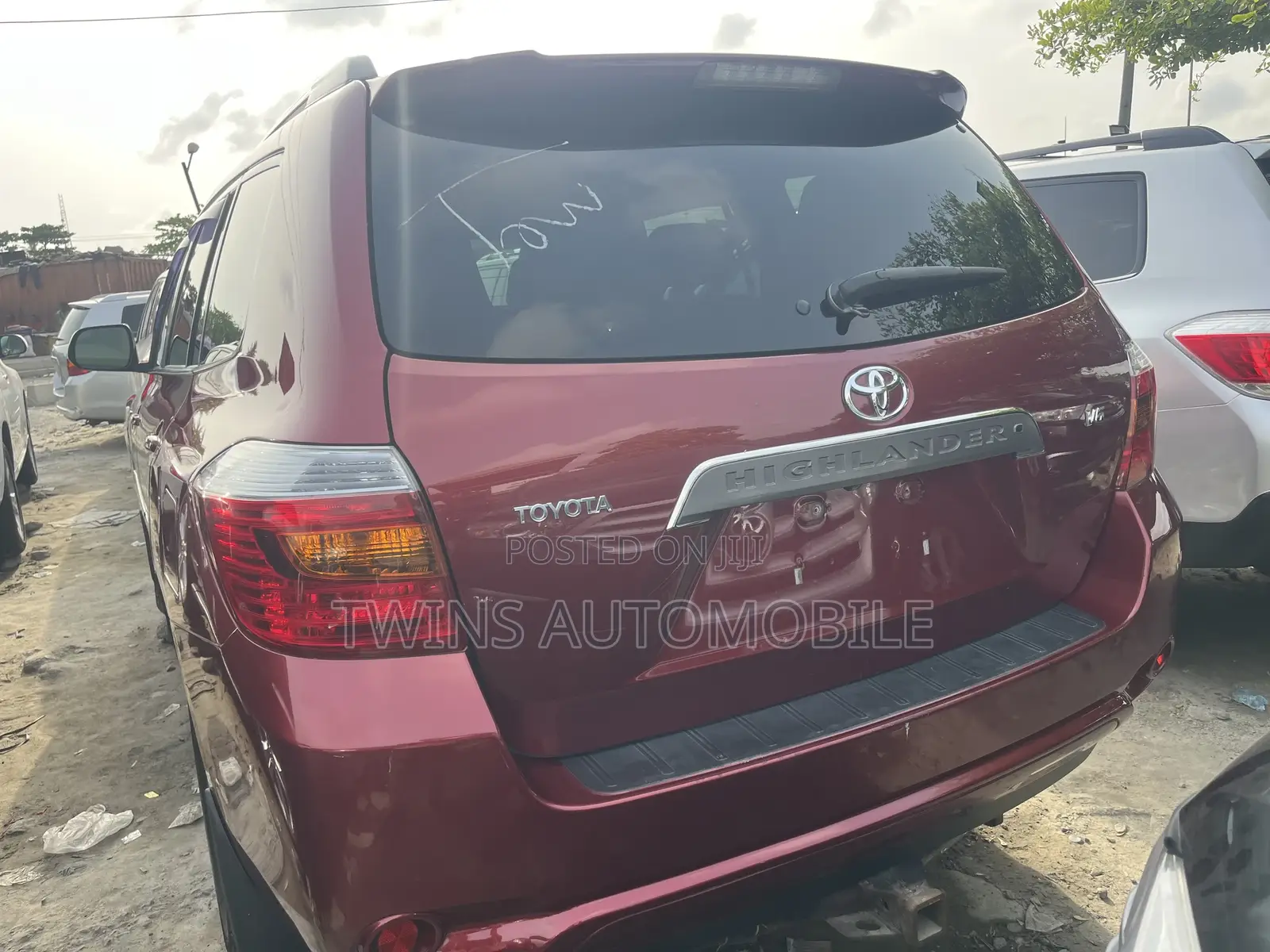 Toyota Highlander Sport 2010 Red