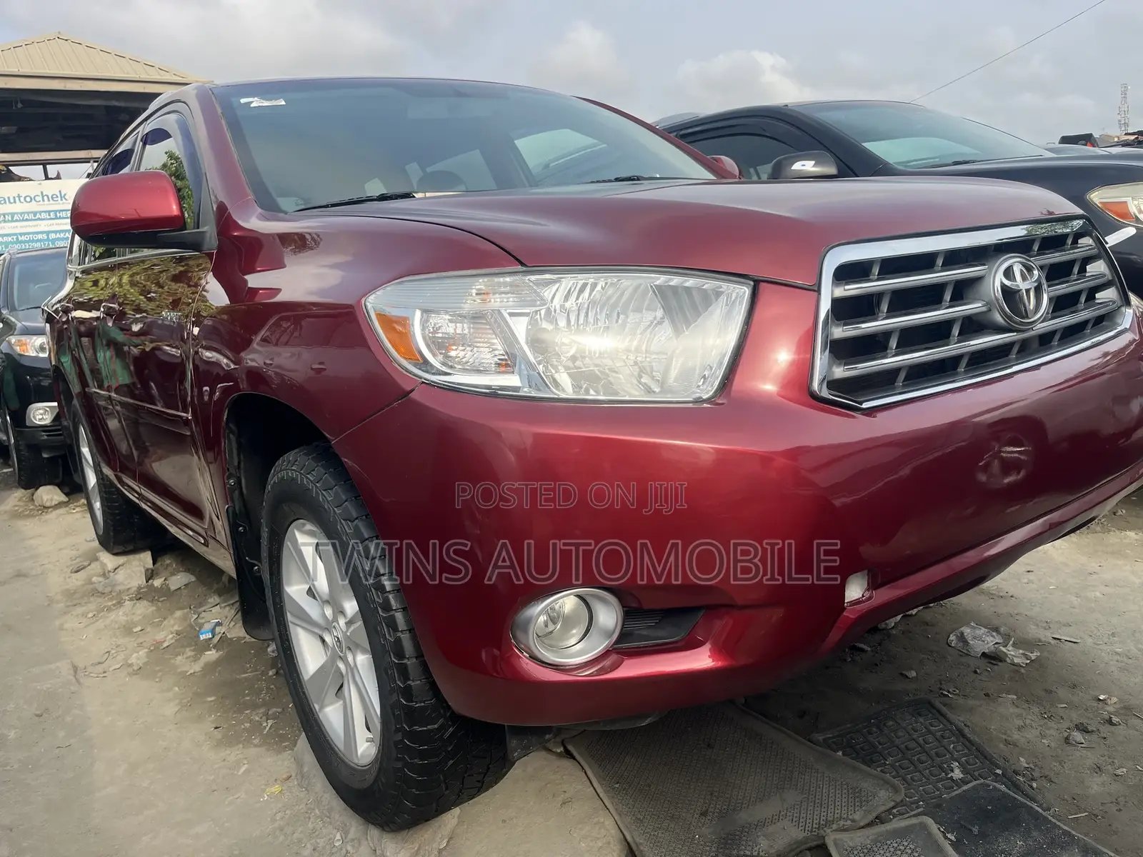 Toyota Highlander Sport 2010 Red