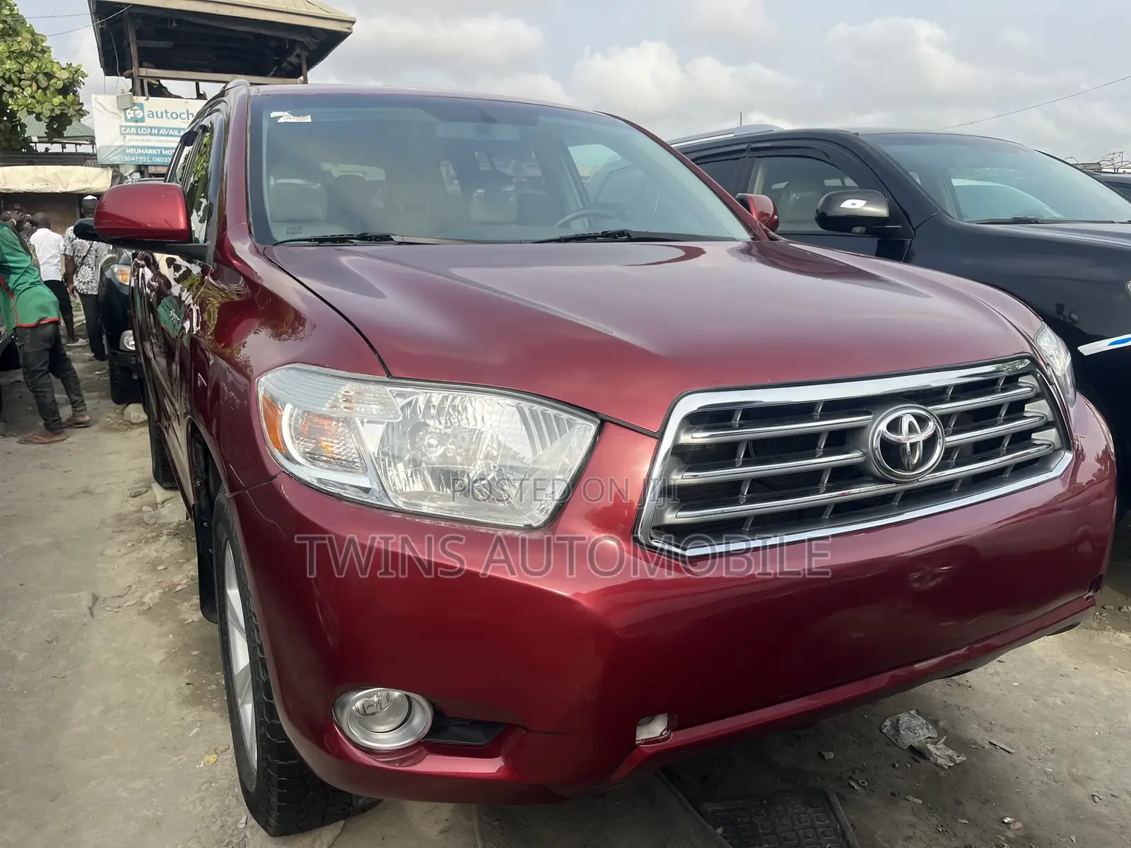 Toyota Highlander Sport 2010 Red