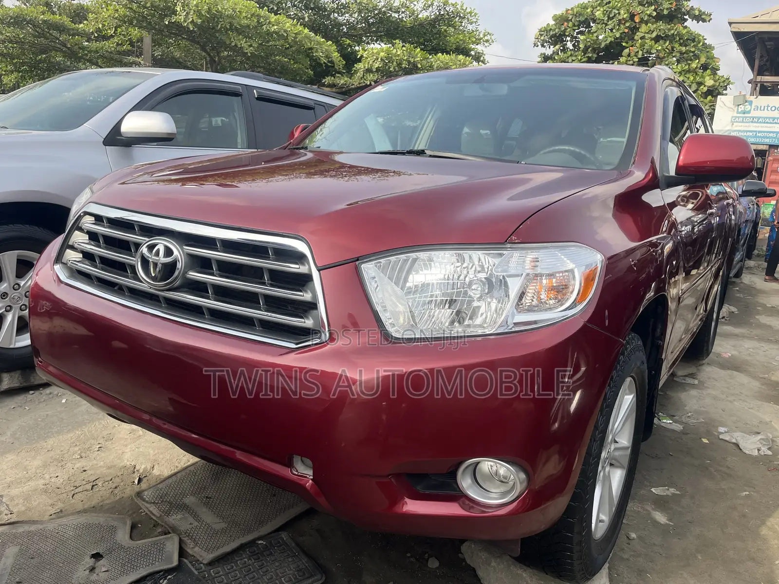 Toyota Highlander Sport 2010 Red
