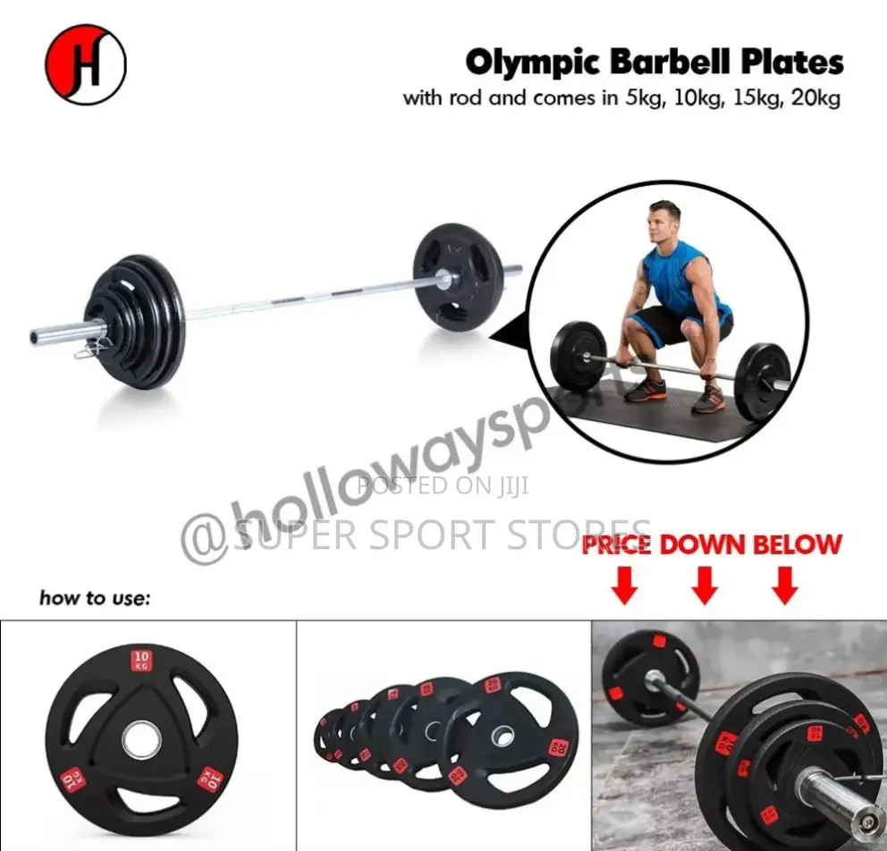 10kg Olympic Barbell Plates