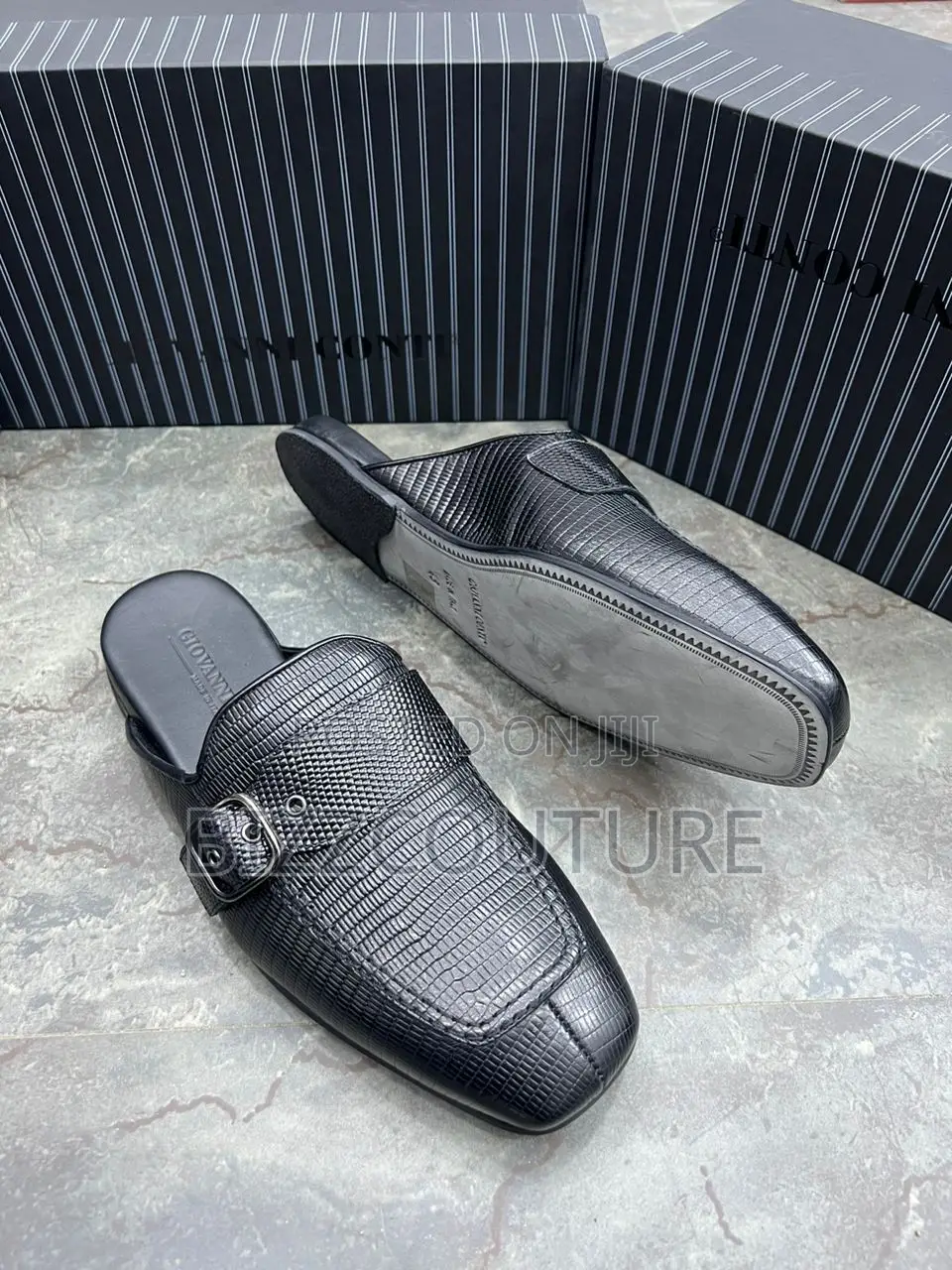 Original Italian GIOVANNI CONTI Half Shoes Available Instore