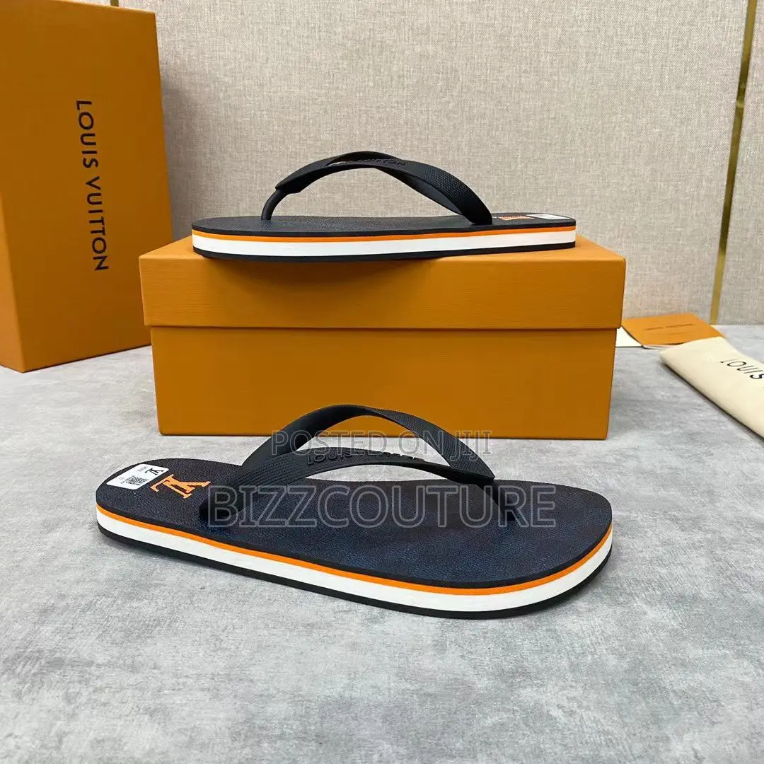 Original LOUIS VUITTON Slippers Available in Store