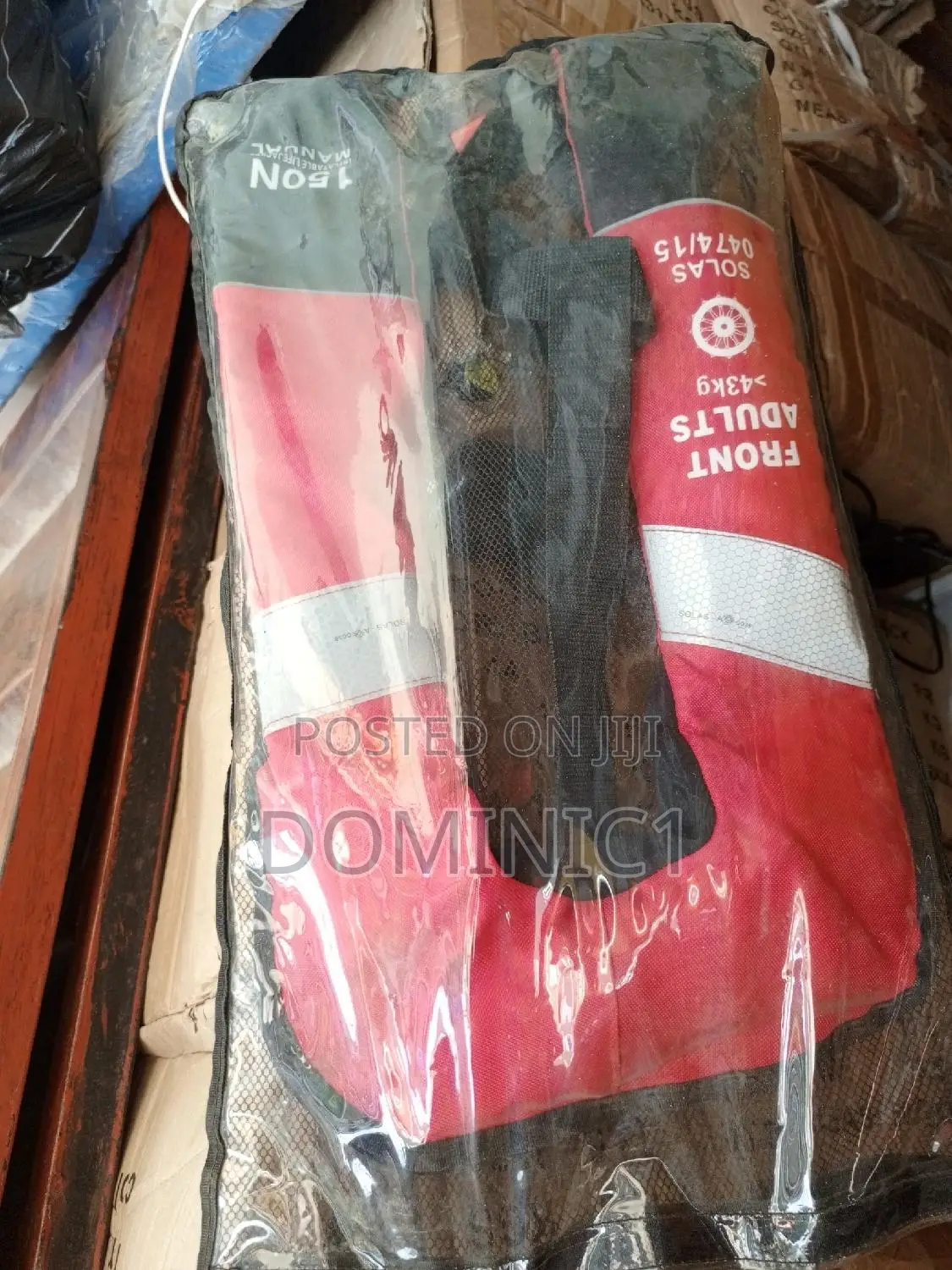 Automatic Life Jacket Front Adults