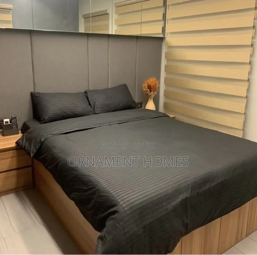 Duvet(Striped) Bedsheet and Pillowcases