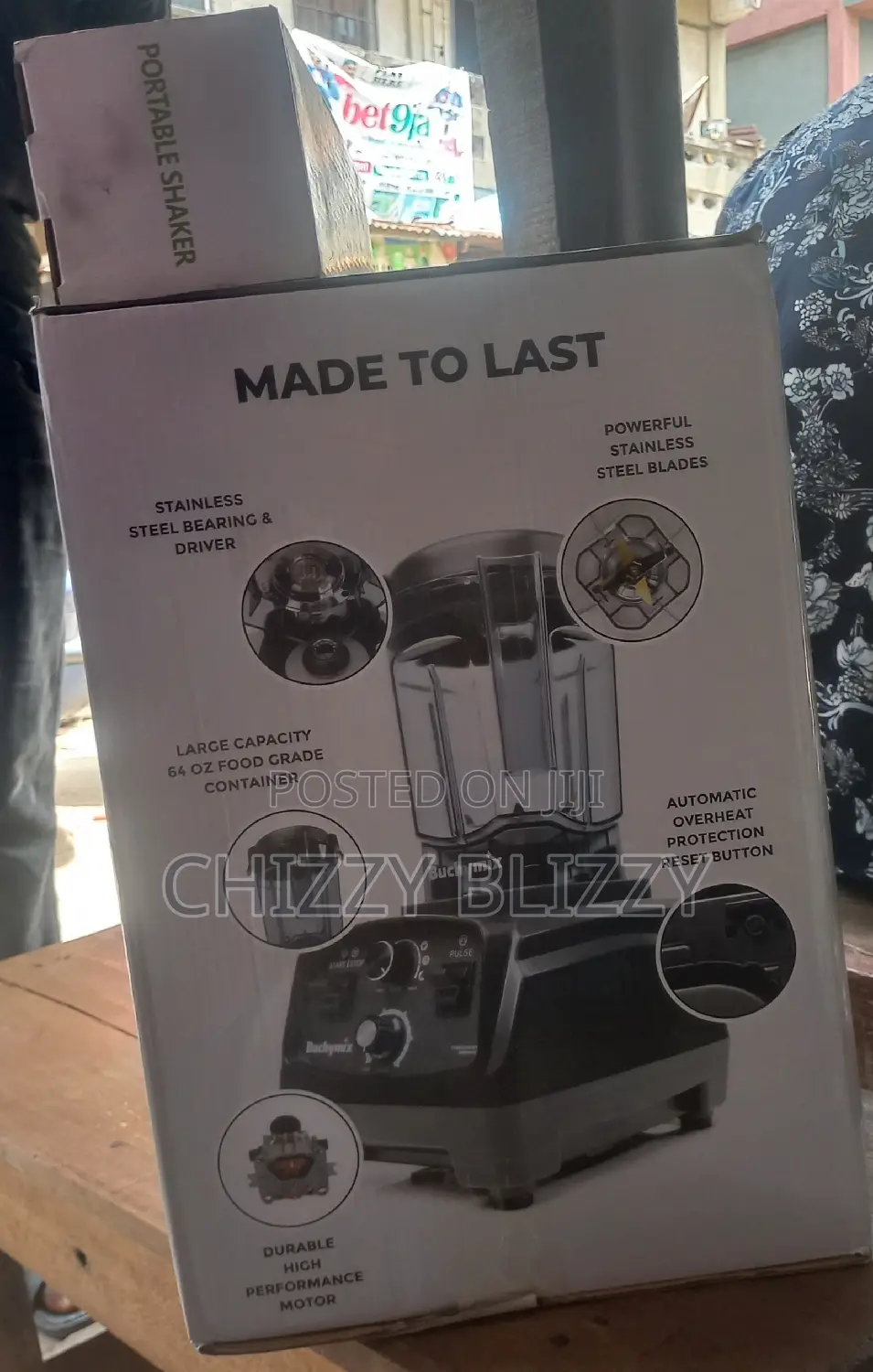 Buchymix 3-in-1 Turbocrush Commercial Blender 2litres, Black