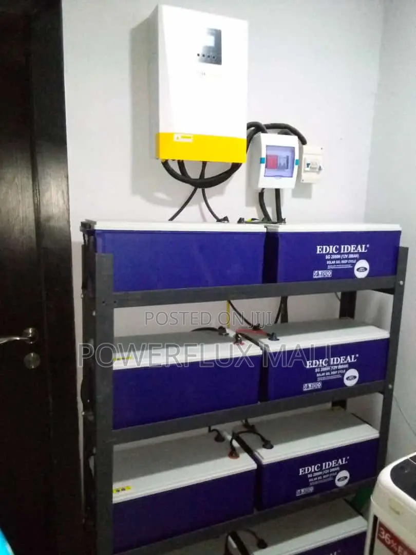 5.5kva Solar Solution With 8 Batteries