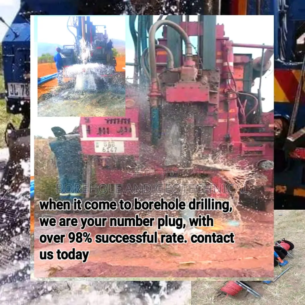 Water Borehole Drilling in Ikare, Akungba, Okeagbe
