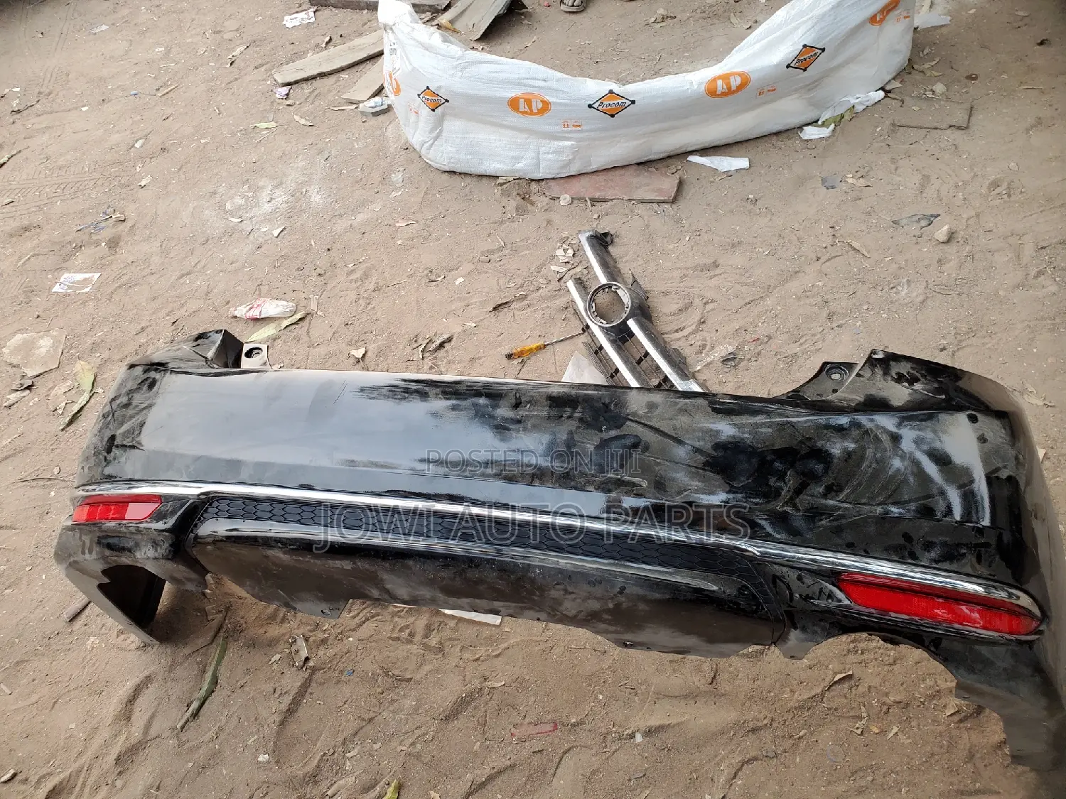 2016-2017 Complete Back Bumper Honda Accord