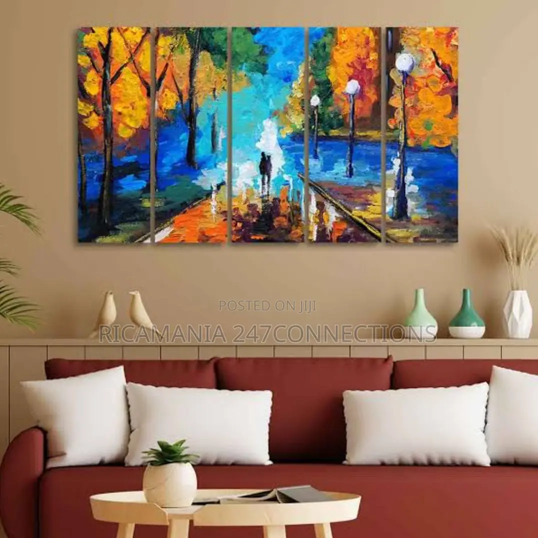 5 Sets of Canvas Artwork Panels