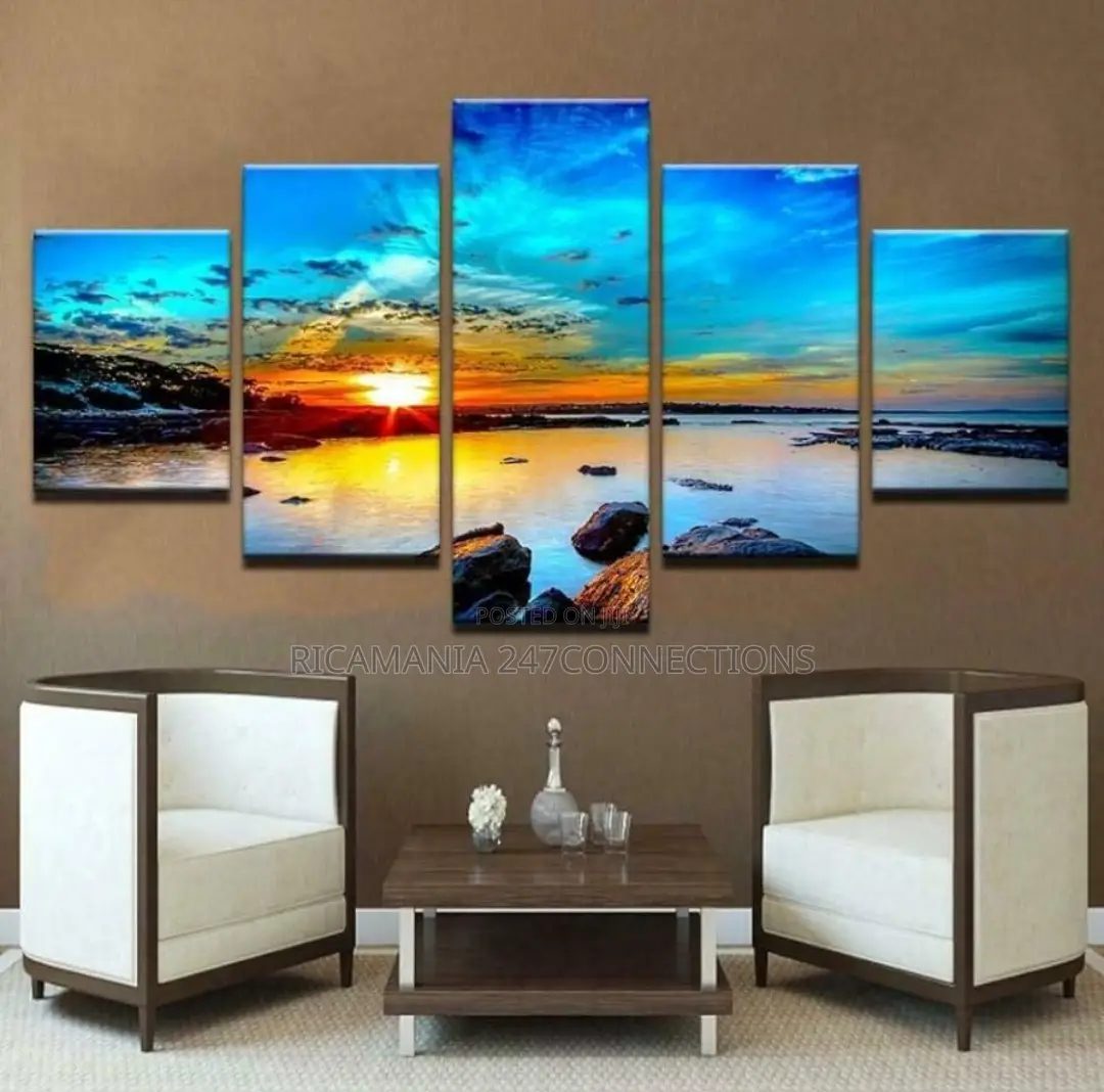 5 Panels Canvas Photo Frames