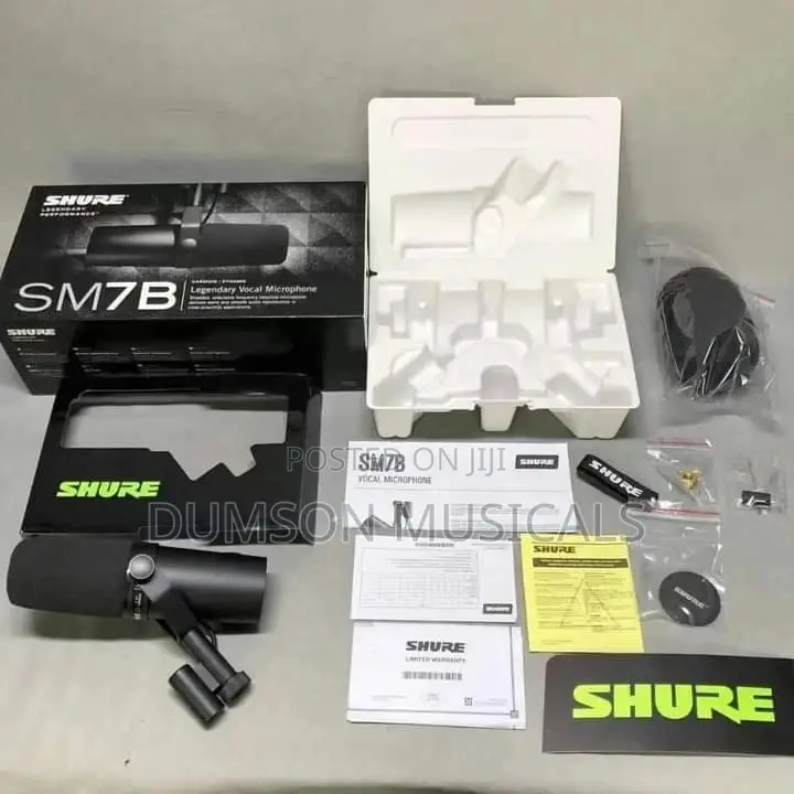 Professional Shure Sm-7b Studio Mic
