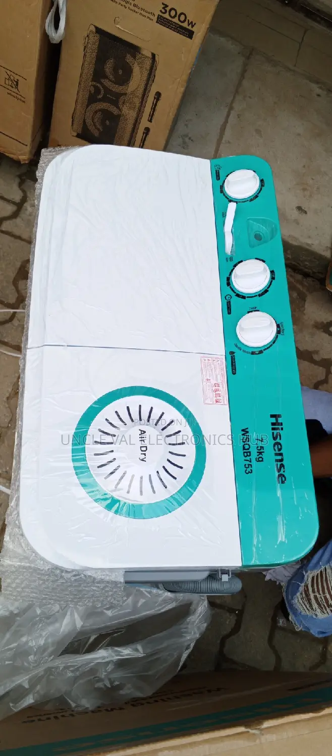 Hisense 7.5kg Twin Tub Washing Machine