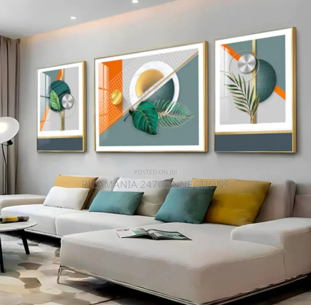 Affordable Priced Luxury Interior Abstract Artwork Frames