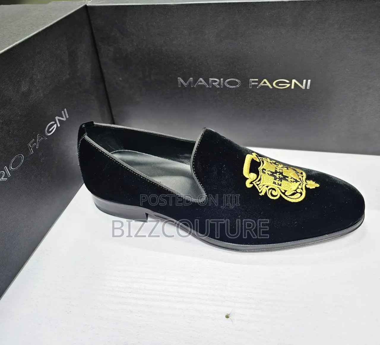 Original Italian MARIO FAGNI Loafers Available in Store