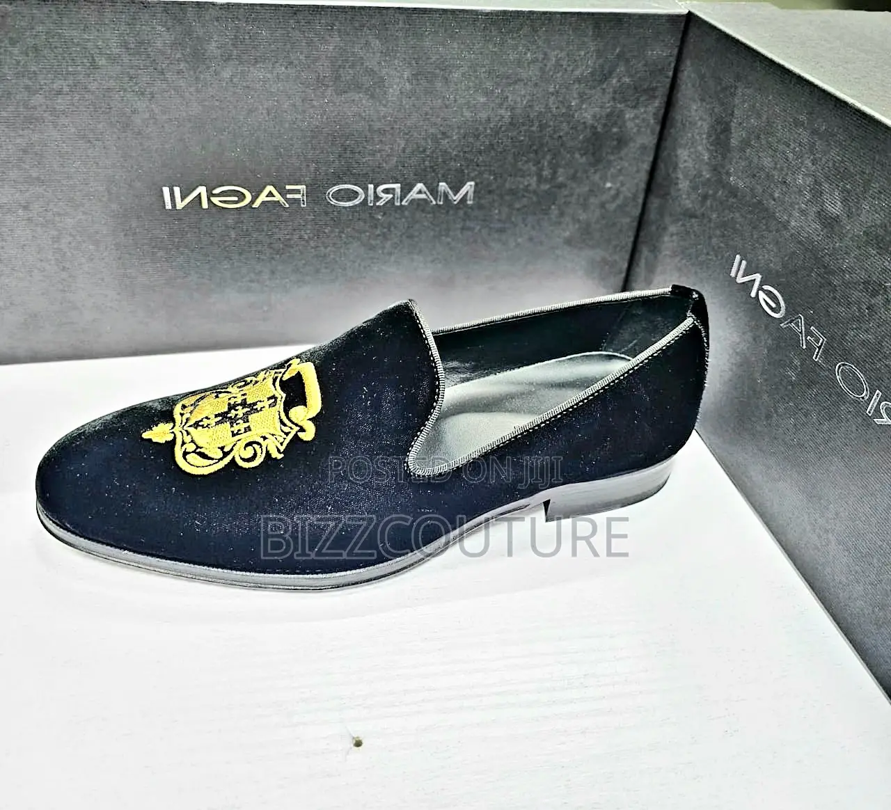 Original Italian MARIO FAGNI Loafers Available in Store