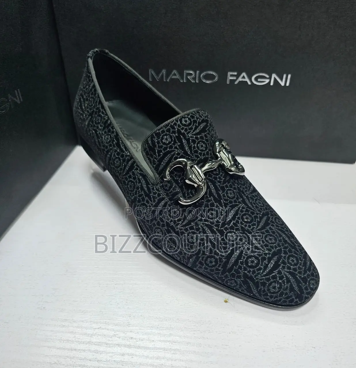 Original Italian MARIO FAGNI Loafers Available in Store