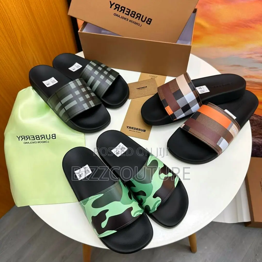 Original Burberry Slides Available in Store