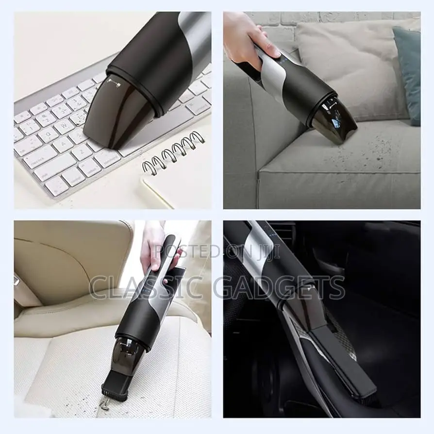 Cordless Handheld V1 Car Vacuum Cleaner With HEPA Filter