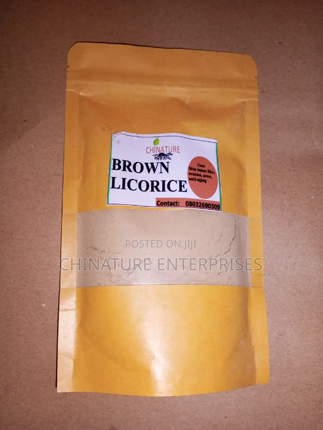 Brown Licorice Root Powder 100gm