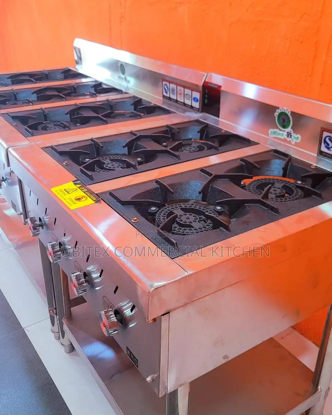 Quality Industrial 4burners Gas Cooker Is Available for Sale
