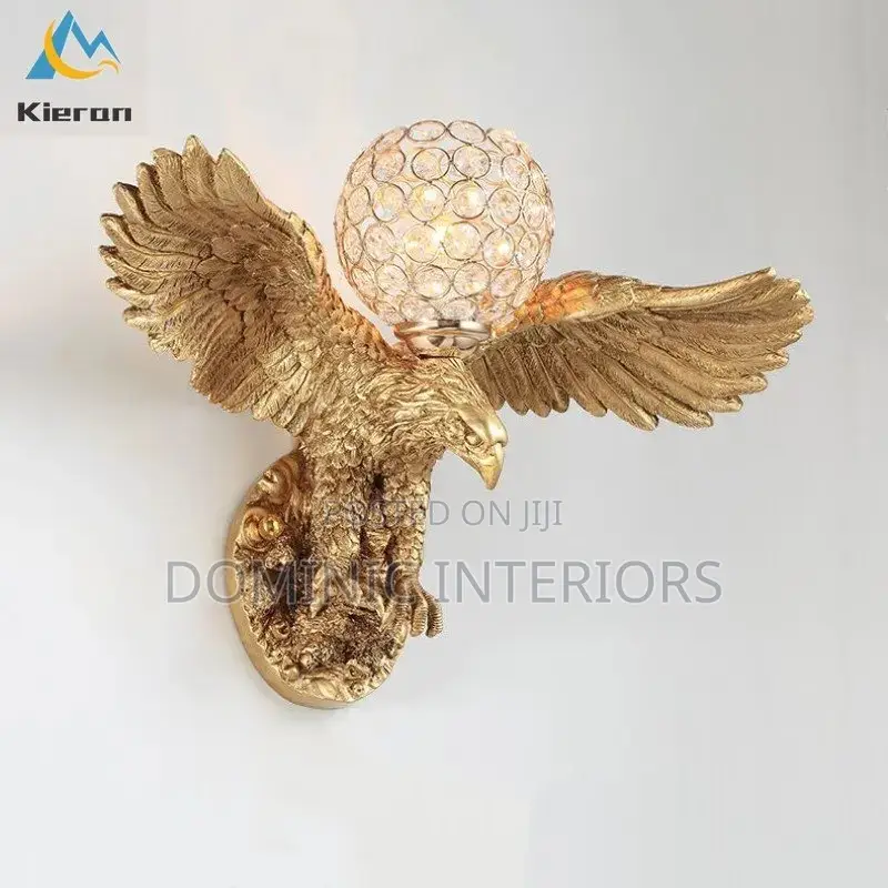 Crystal Eagle Led Wall Lamp