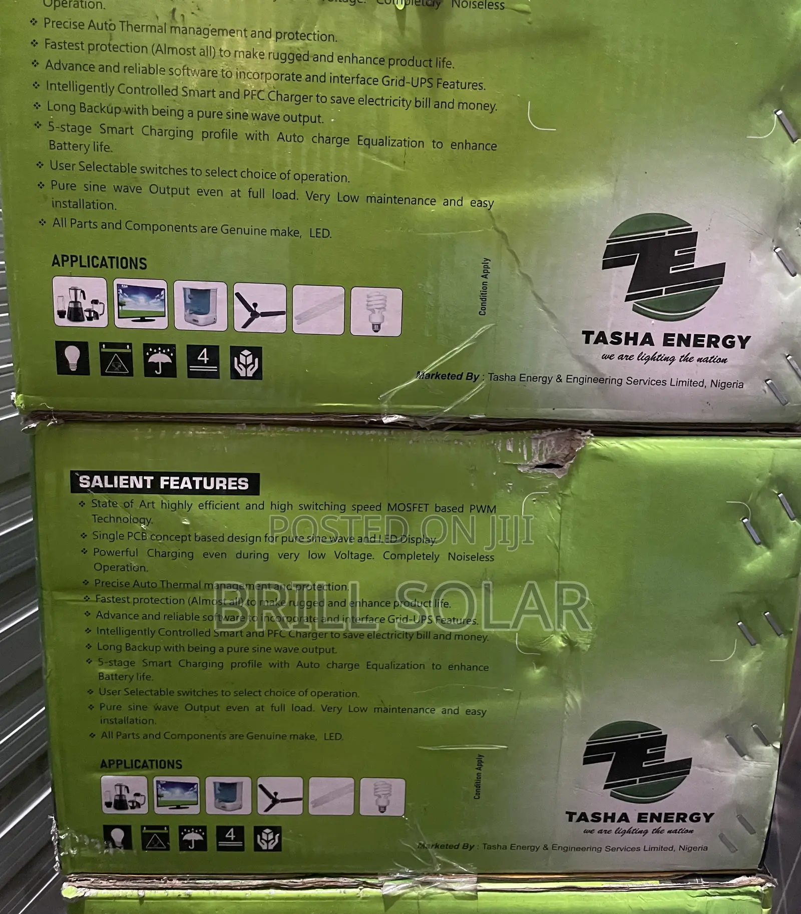 2KVA, 24V TASHA ENERGY Pure Sine Wave Inverter
