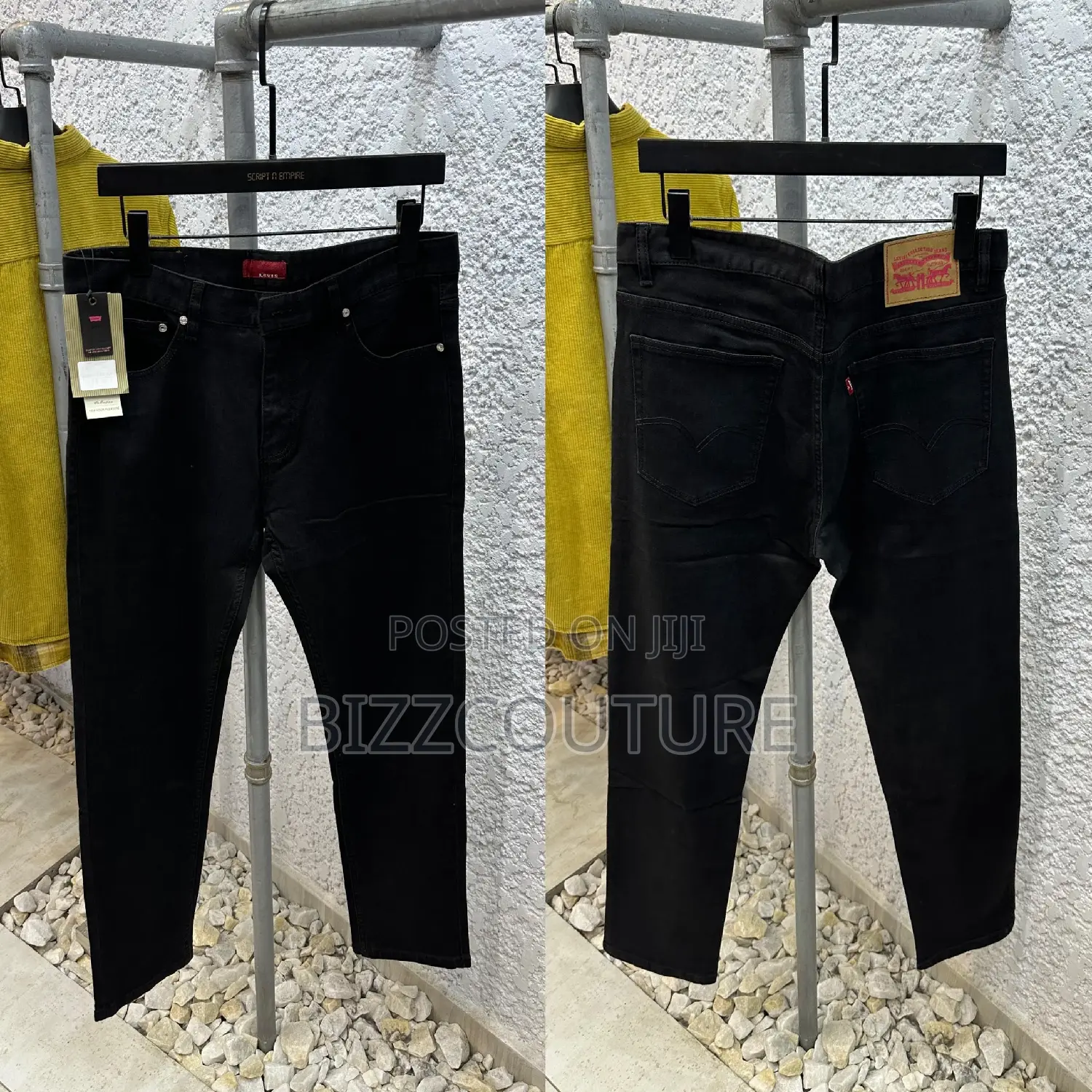 Original LEVI'S Black Jean's Available In Store