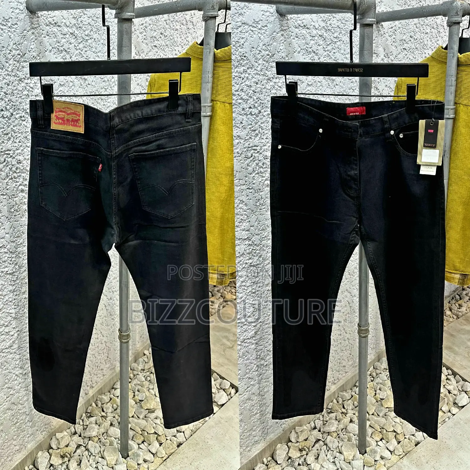 Original LEVI'S Black Jean's Available In Store