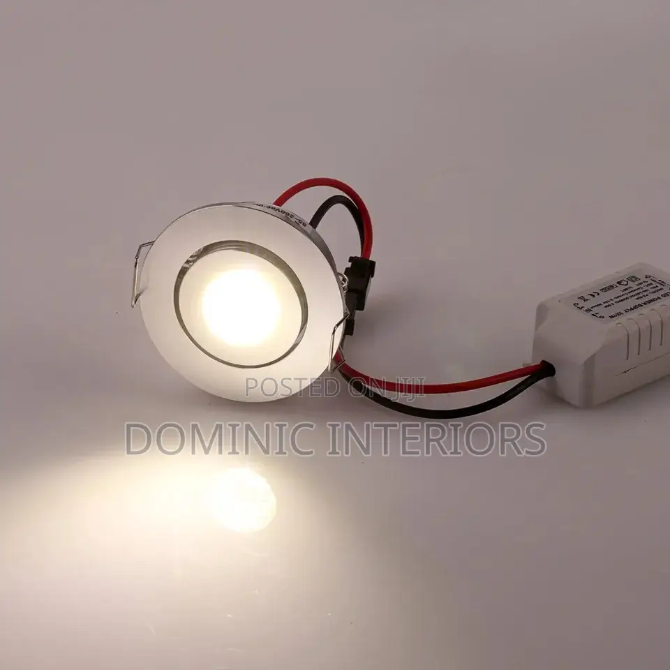 Led Down Light Silver Metal