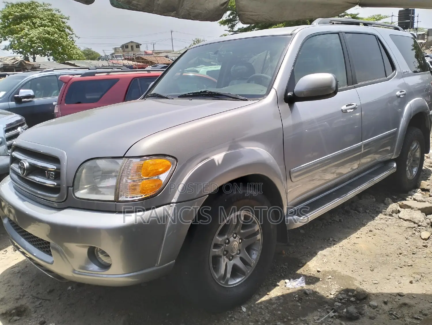 Toyota Sequoia 2004 Silver