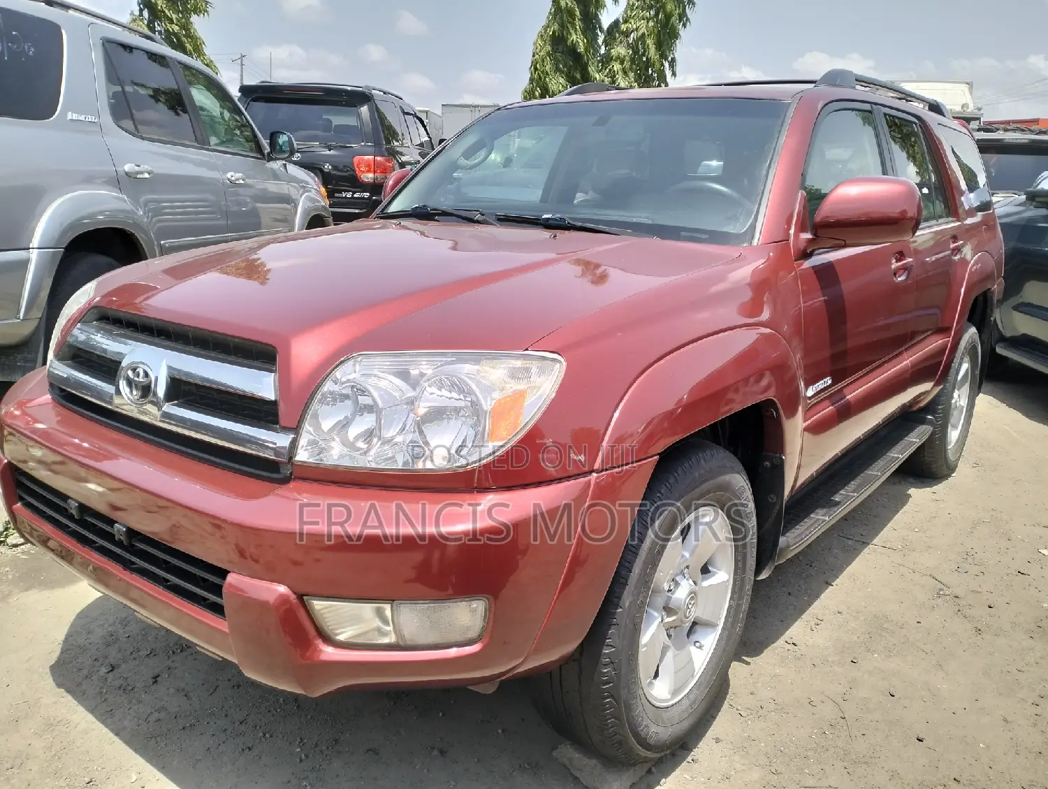 Toyota 4-Runner Limited V6 2005 Red
