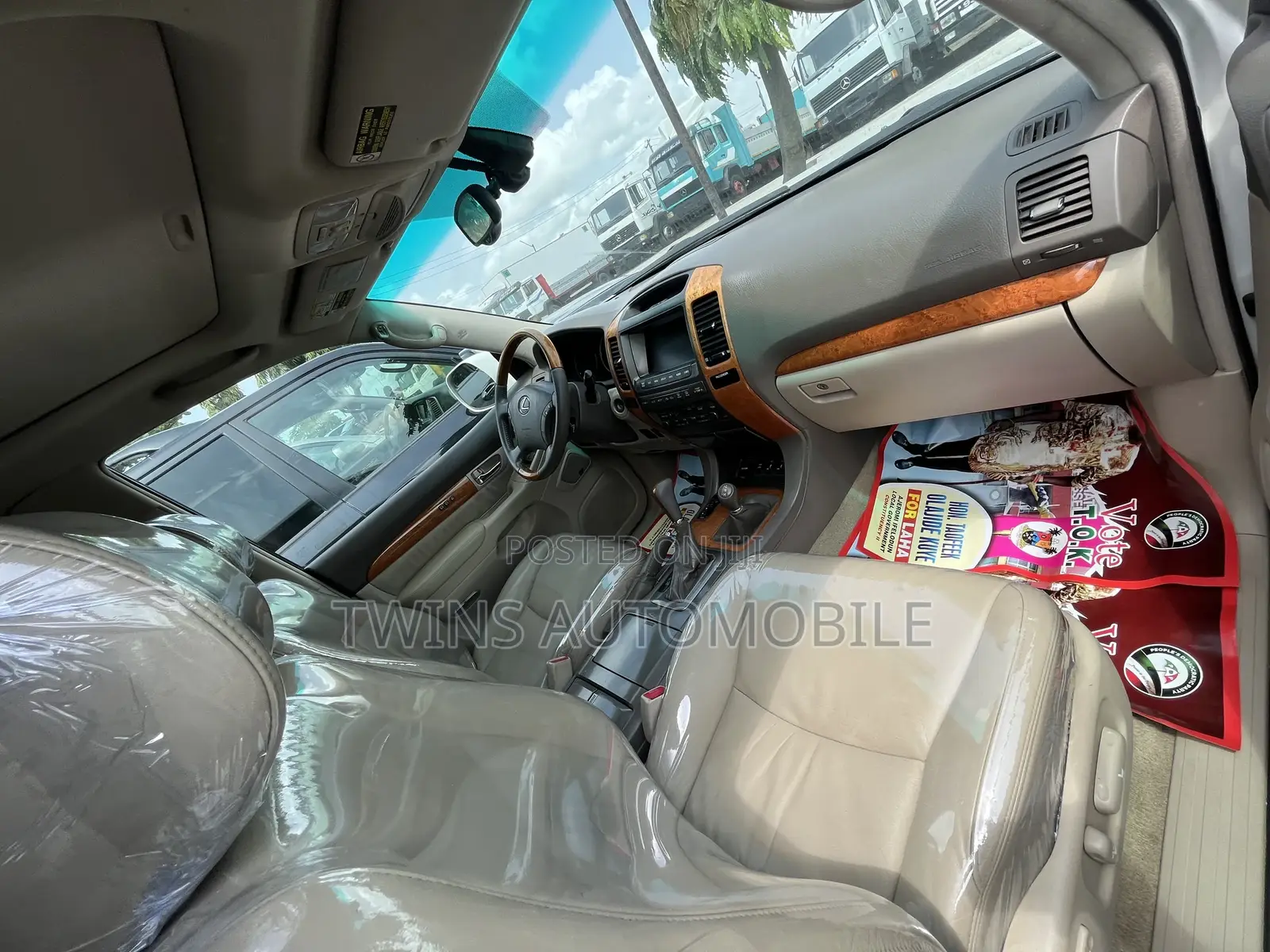 Lexus GX 470 Sport Utility 2007 White