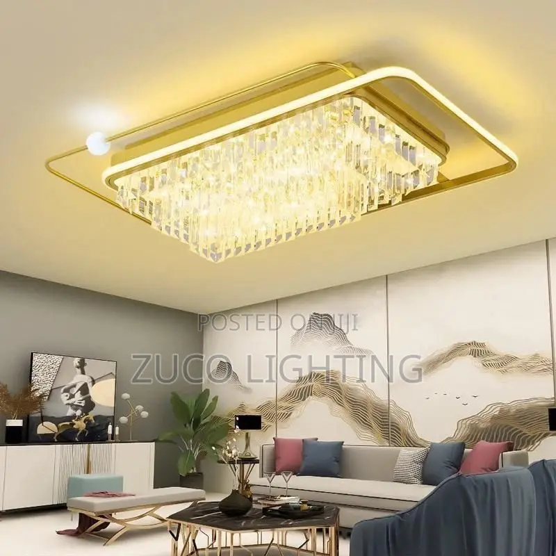Modern Luxury LED Creative Flush Ceiling Light