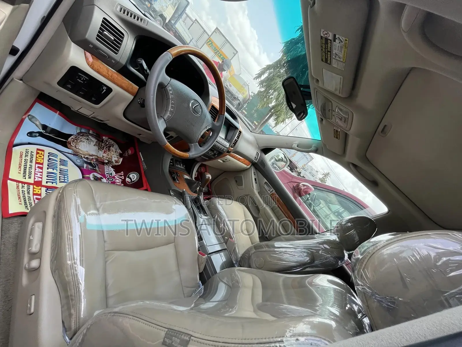 Lexus GX 470 Sport Utility 2007 White