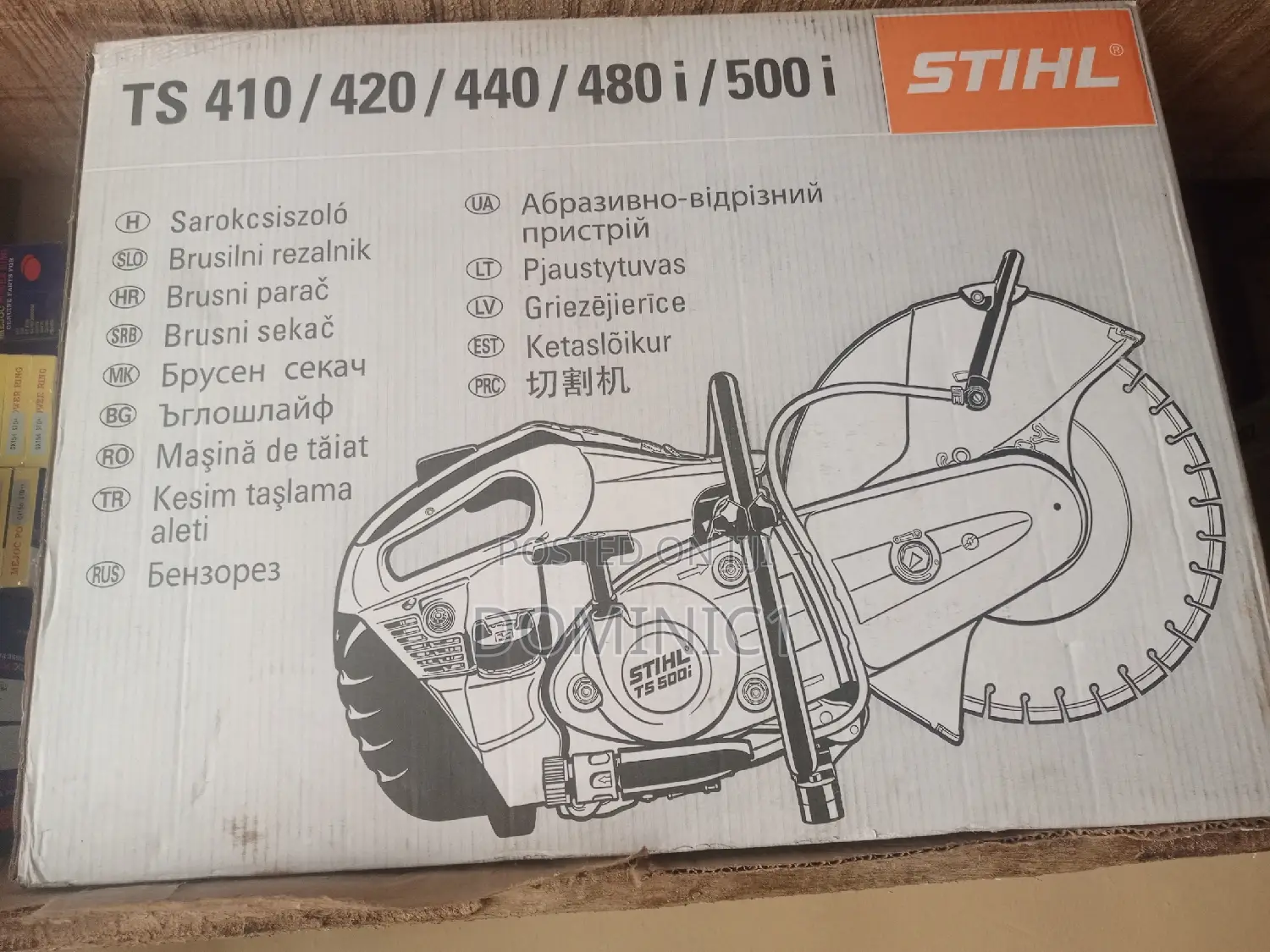 Stihl Concrete Road Cutter Heavy Duty