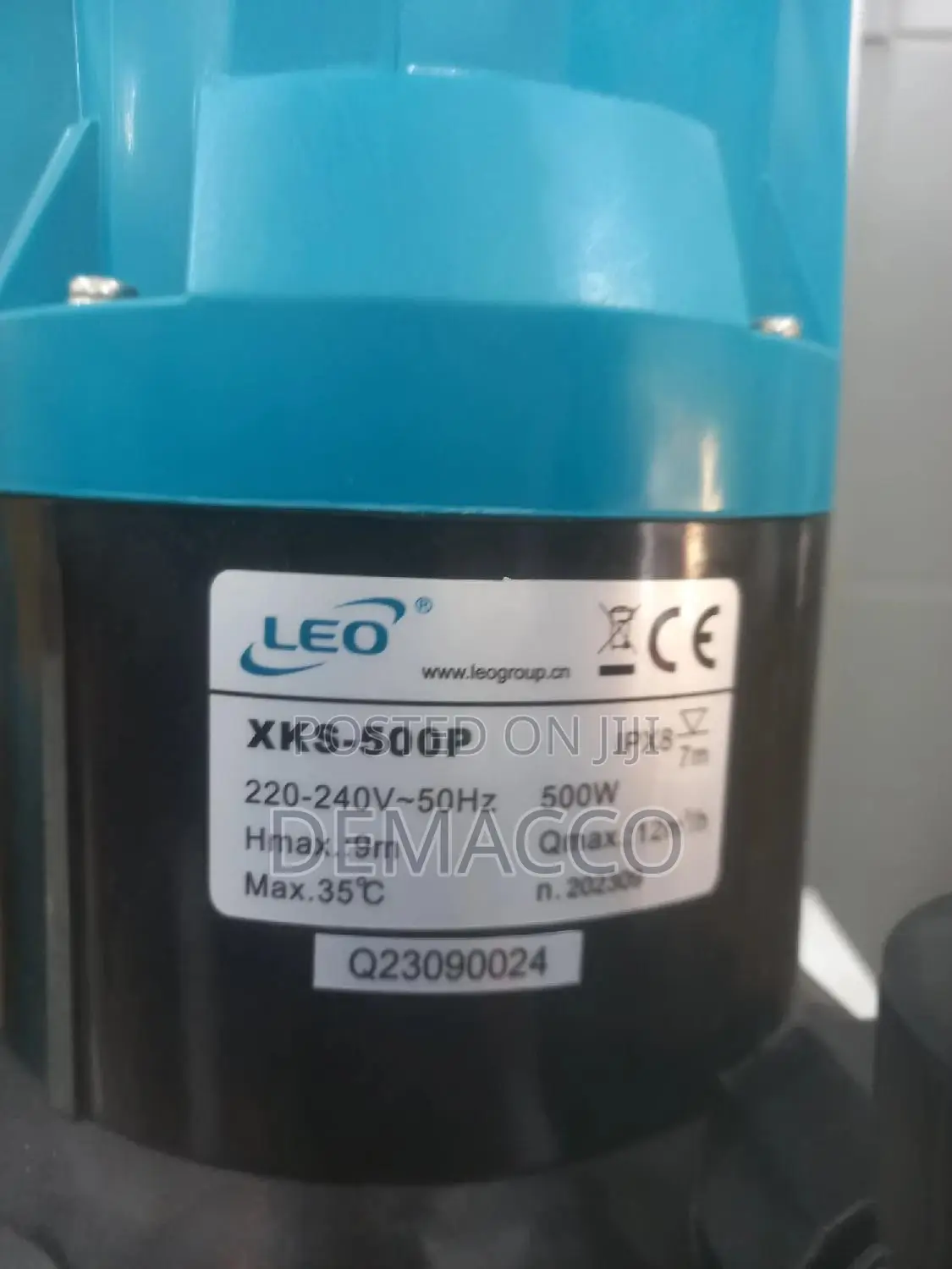 Leo Fountain Pump Machine