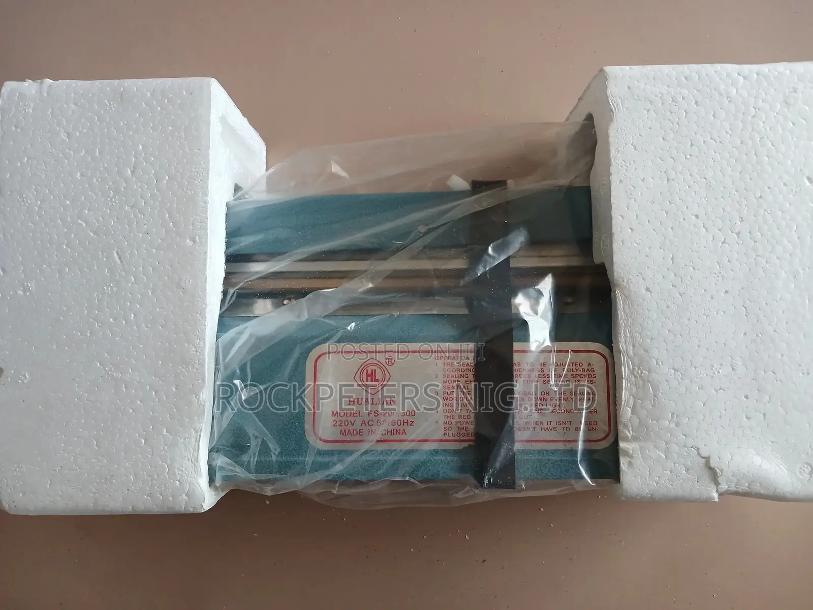 Hand Pressing Sealer Fs-200 for Ppe/Bags