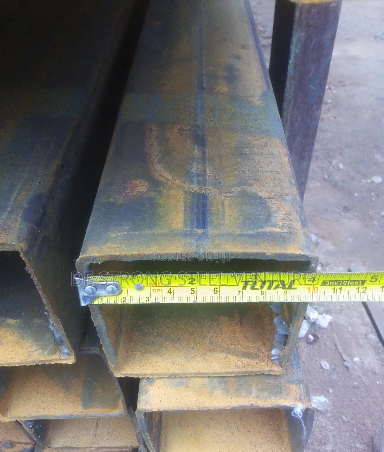 100 X 100 (4 X 4 Inches) Sq Pipe Full 2mm