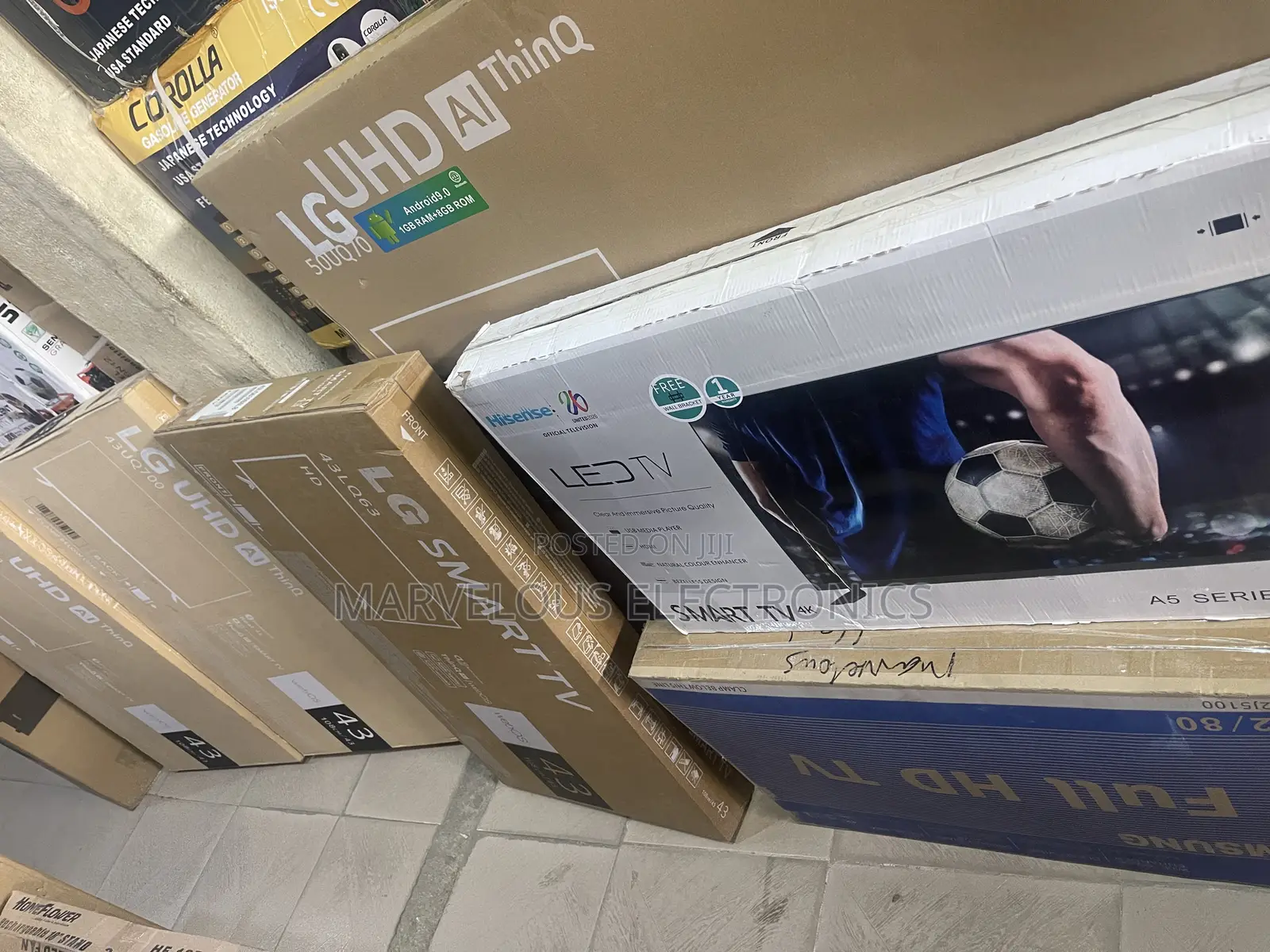 Brand New LG Full HD Smart Television All Sizes Available