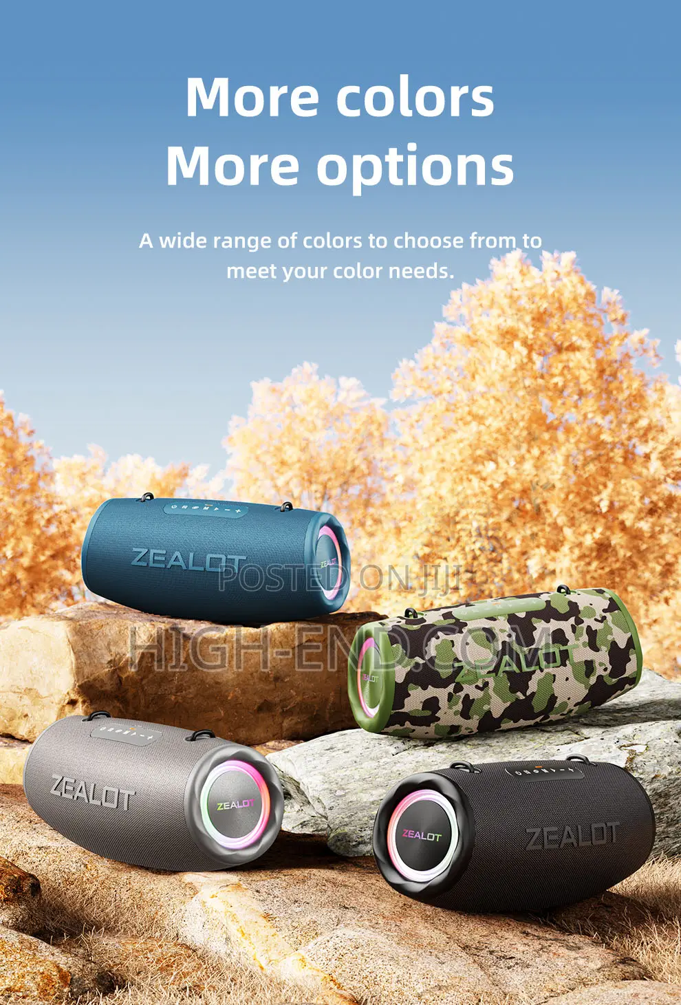 Zealot S87 Bluetooth Speaker