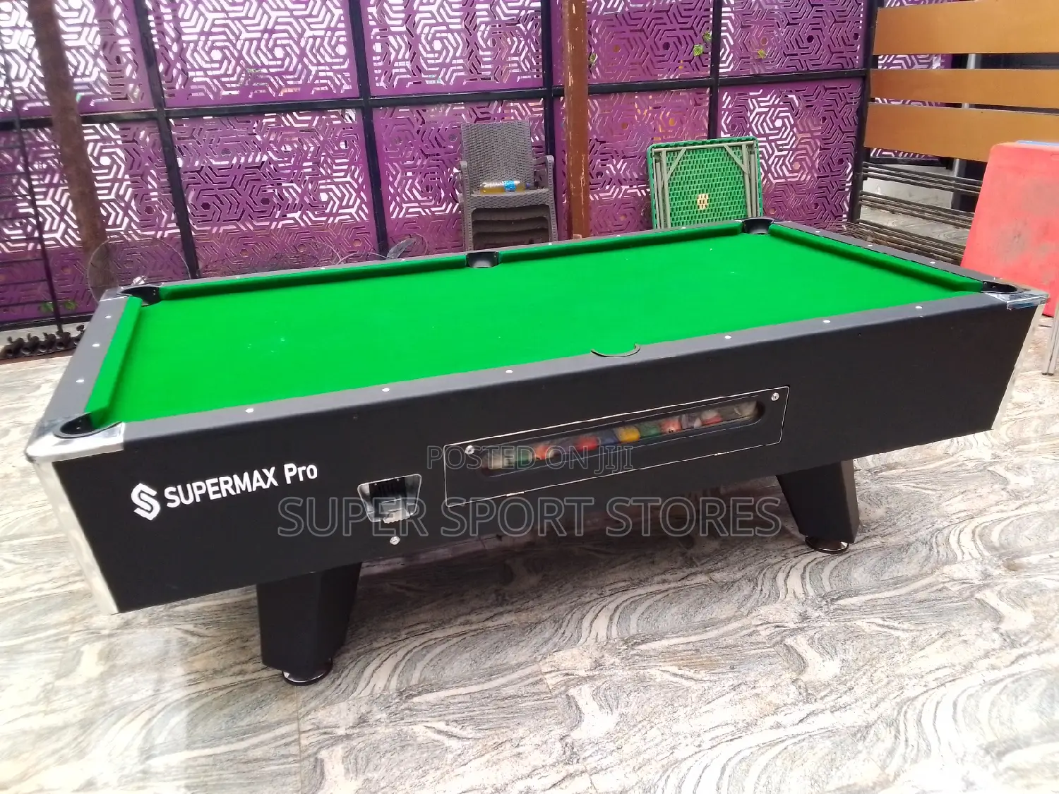 Supermax Pro Foreign Snooker Board